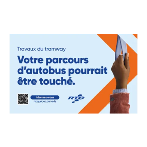 Visuel pour les écrans d’information