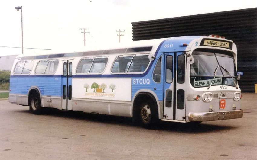 Autobus Marque GM, Modèle New-Look, 1965