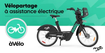àVélo - service de vélopartage à assistance électrique