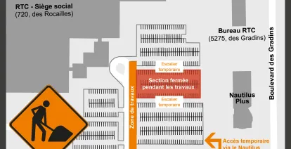 Réfection des trottoirs au centre Lebourgneuf - Du 9 au 20 août
