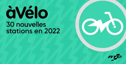 àVélo - 30 nouvelles stations en 2022