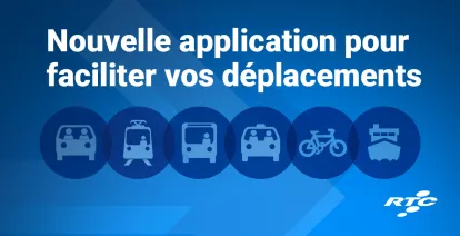 Nouvelle application pour faciliter vos déplacements