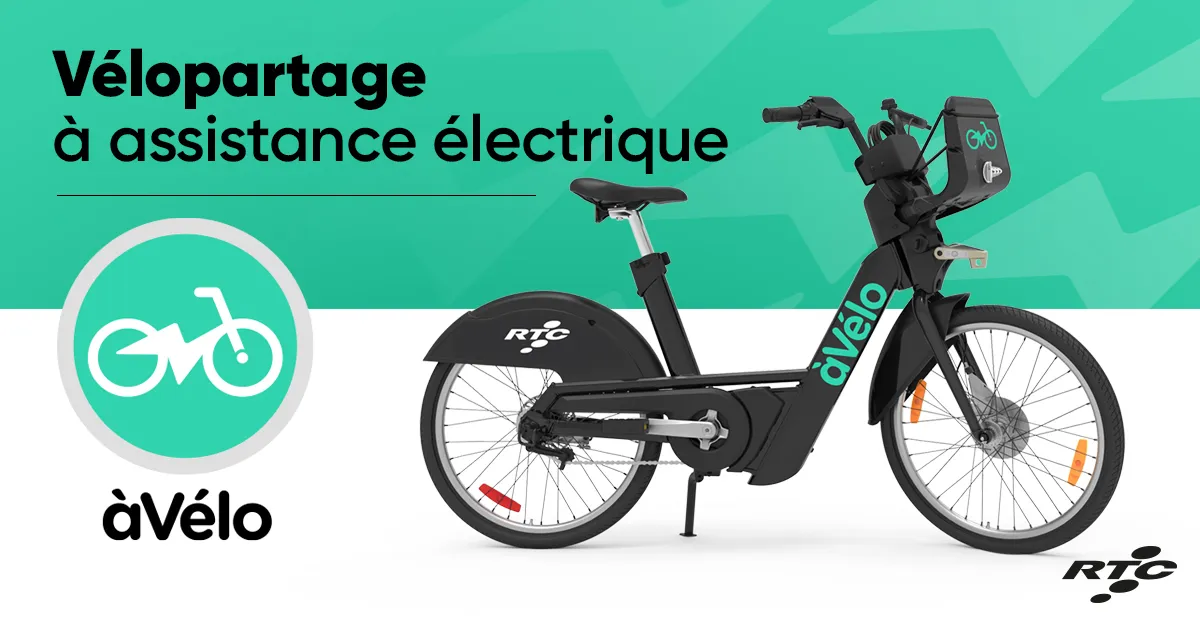 àVélo - service de vélopartage à assistance électrique