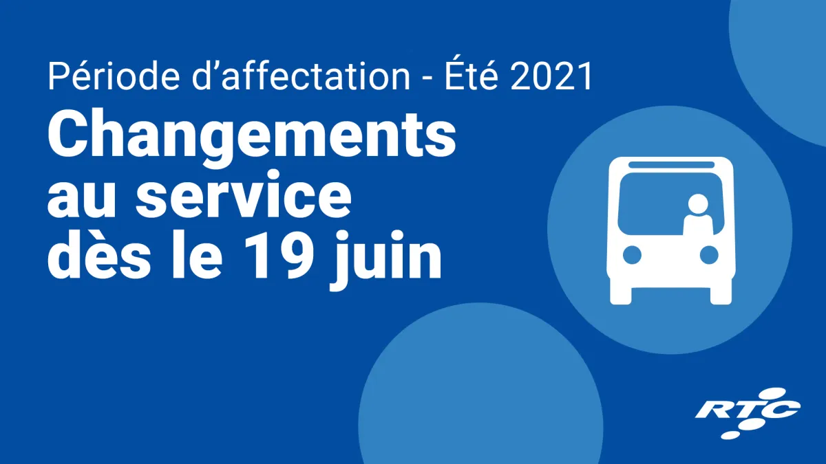 Période d'affectation - PA Été 2021 