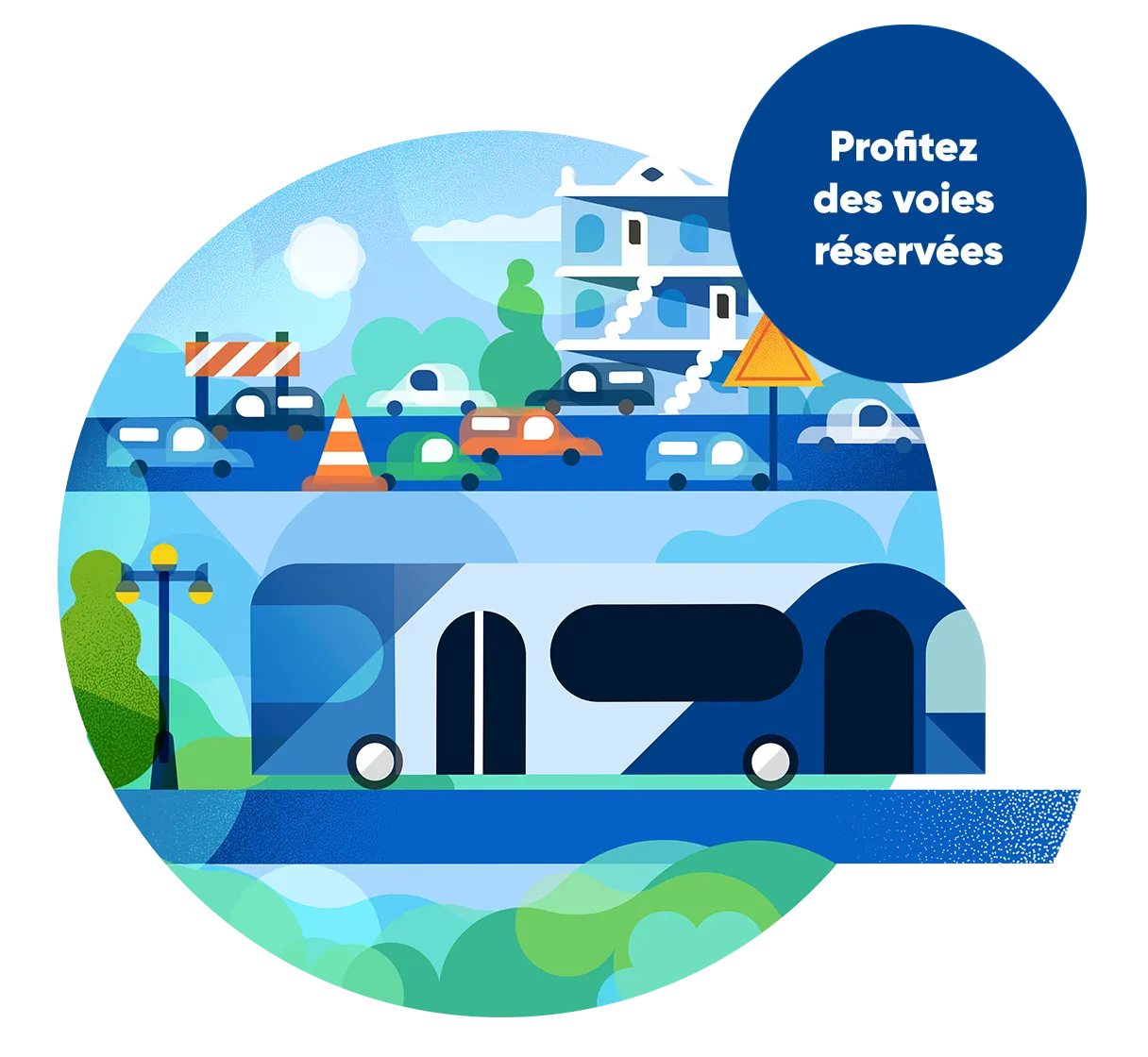 Évitez les travaux et la congestion
