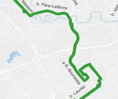 Parcours de la 804