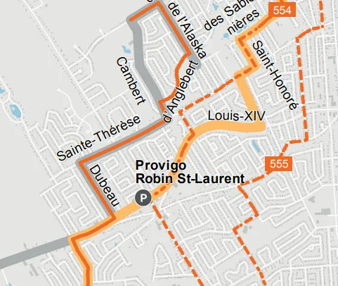 Parcours 558 